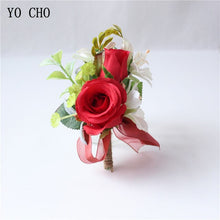 Load image into Gallery viewer, YO CHO Bridal Boutonniere -  flower world