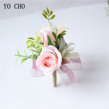 Load image into Gallery viewer, YO CHO Bridal Boutonniere -  flower world
