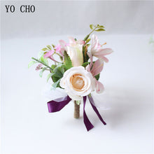 Load image into Gallery viewer, YO CHO Bridal Boutonniere -  flower world