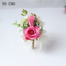 Load image into Gallery viewer, YO CHO Bridal Boutonniere -  flower world