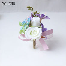 Load image into Gallery viewer, YO CHO Bridal Boutonniere -  flower world
