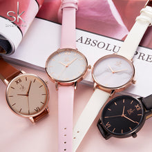Load image into Gallery viewer, Women Watches Wristwatch Leather Relogio Feminino New SK -  flower world