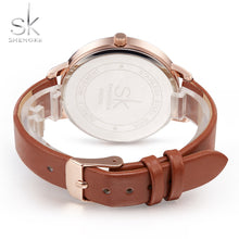 Load image into Gallery viewer, Women Watches Wristwatch Leather Relogio Feminino New SK -  flower world