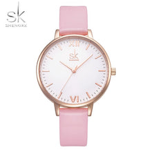 Load image into Gallery viewer, Women Watches Wristwatch Leather Relogio Feminino New SK -  flower world